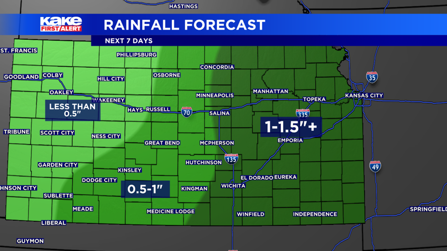 Several rounds of severe weather on the way for KAKEland | Trusted News ...