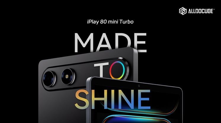 ALLDOCUBE Unveils the iPlay 80 mini Turbo – New 8.8-Inch Gaming