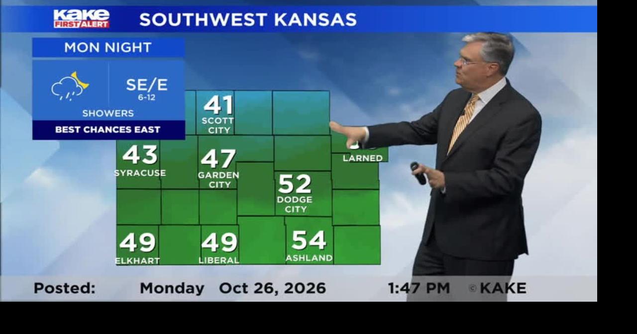 Forecast - Southwest 10-26-2026 | Southwest Forecast | kake.com