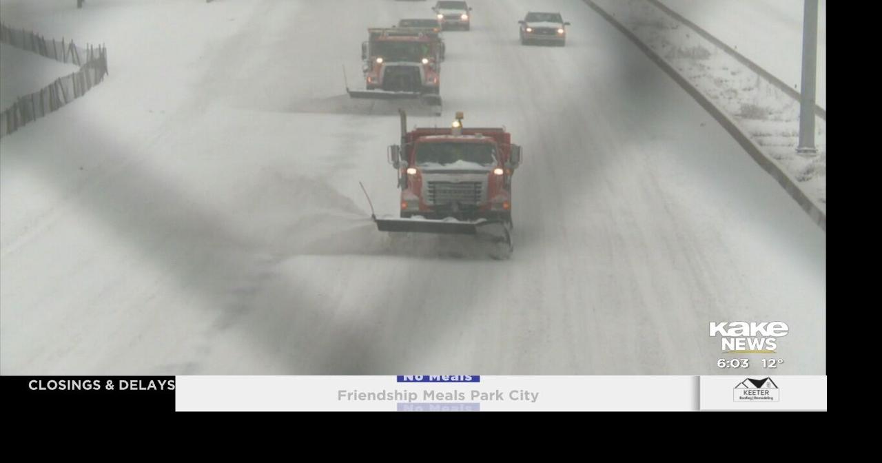 Wichita crews work around the clock to clear roads after winter storm ...