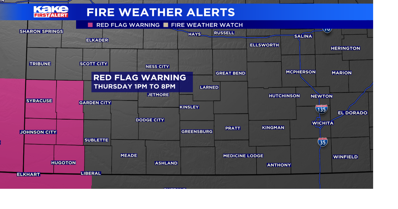 Fire danger ramps back up for Southwest Kansas | Trusted News Source ...