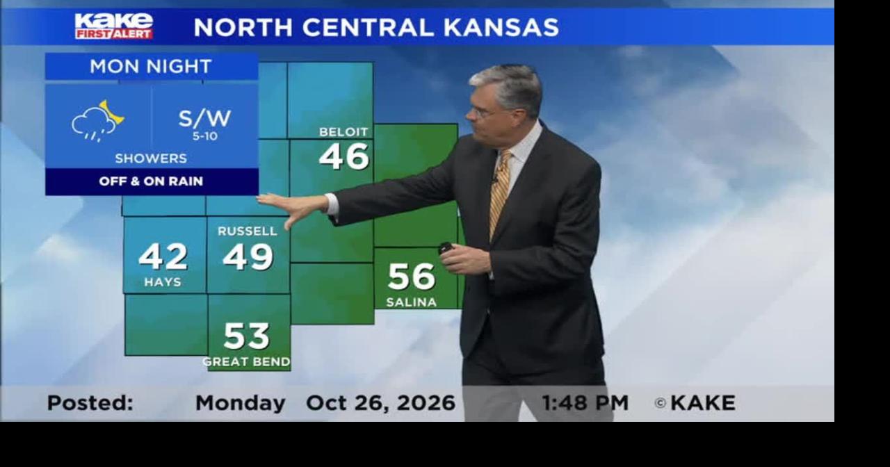 Forecast - North-Central 10-26-2026 | North Central Forecast | kake.com