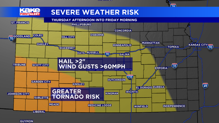 More severe weather possible on Thursday | Weather Headlines | kake.com