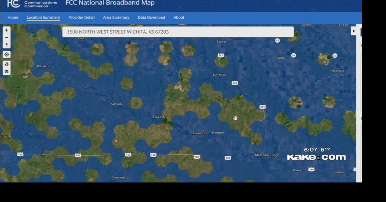 New broadband map: Kansas accuracy | | kake.com