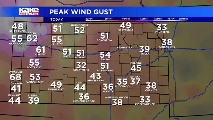 High wind gusts and high fire danger for Thursday | Trusted News Source ...