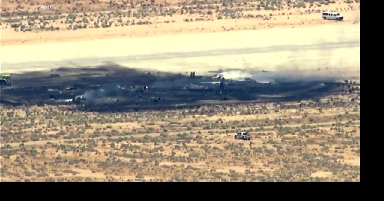 8 crew members killed when B-52 bomber crashes at California's Edwards Air Force Base
