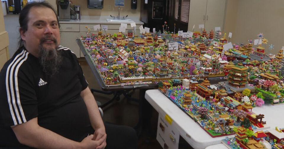 Inside the Chinese 'LEGO' Village: Partially paralyzed man uses toy bricks to fight loss of function