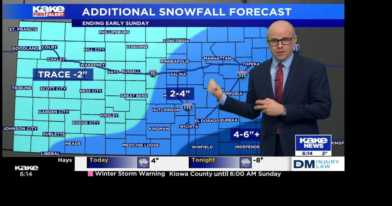 Frank's Saturday morning forecast | Video | kake.com