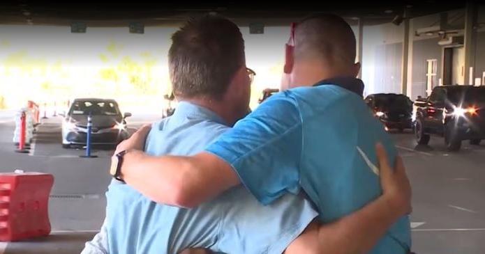Delivery drivers go above and beyond to help save woman's life