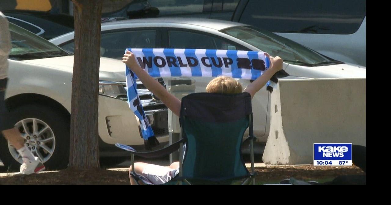 Fans at Naftzger Park react to Word Cup 2026 final score