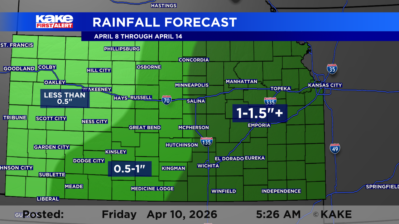 Rain and severe storms return to KAKEland | Trusted News Source for ...