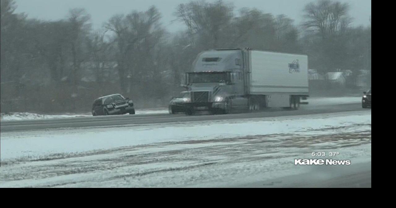 Hundreds of crashes caused by severe winter weather throughout the ...
