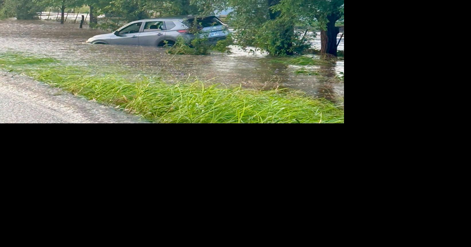 Flooding leads to road closures across Wichita, police respond to over 400 calls
