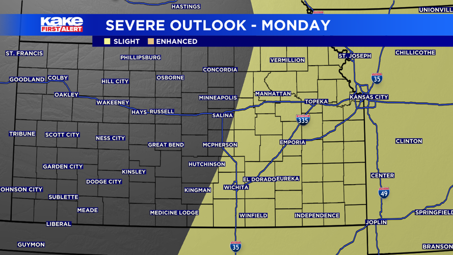 Several rounds of severe weather on the way for KAKEland | Trusted News ...