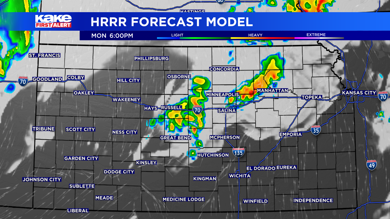 Very large hail, high wind gusts and tornadoes possible Monday in ...
