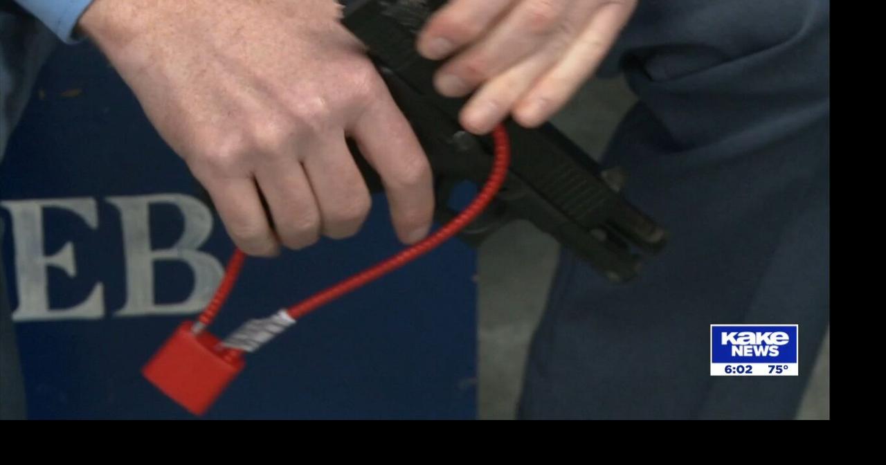 Gun lock campaign launched to save children's lives | News | kake.com