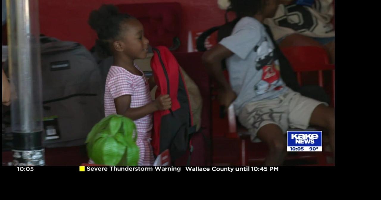 Hundreds of students receive backpacks and supplies at Love & Co. back-to-school event