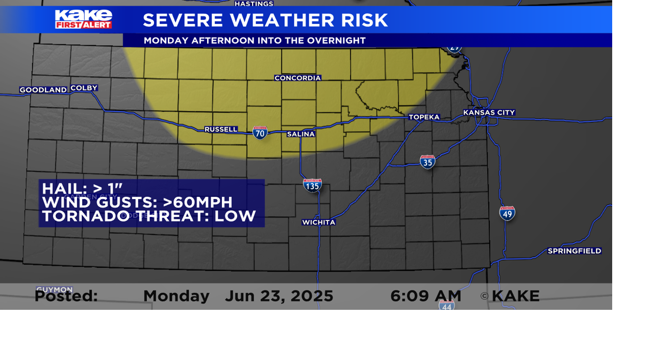 Afternoon storms could turn severe | Trusted News Source for Wichita ...