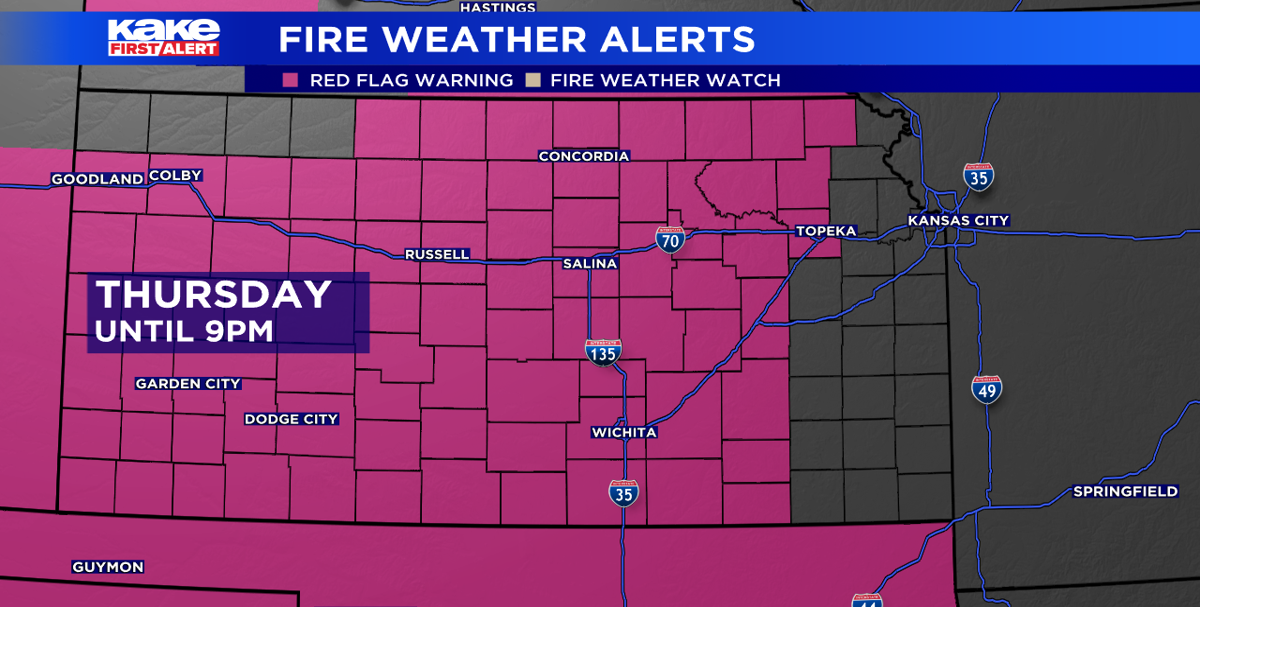 High fire danger to wrap up the work week | Trusted News Source for ...
