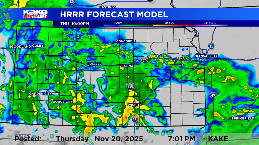 Rain returns to KAKEland | Trusted News Source for Wichita & Kansas ...