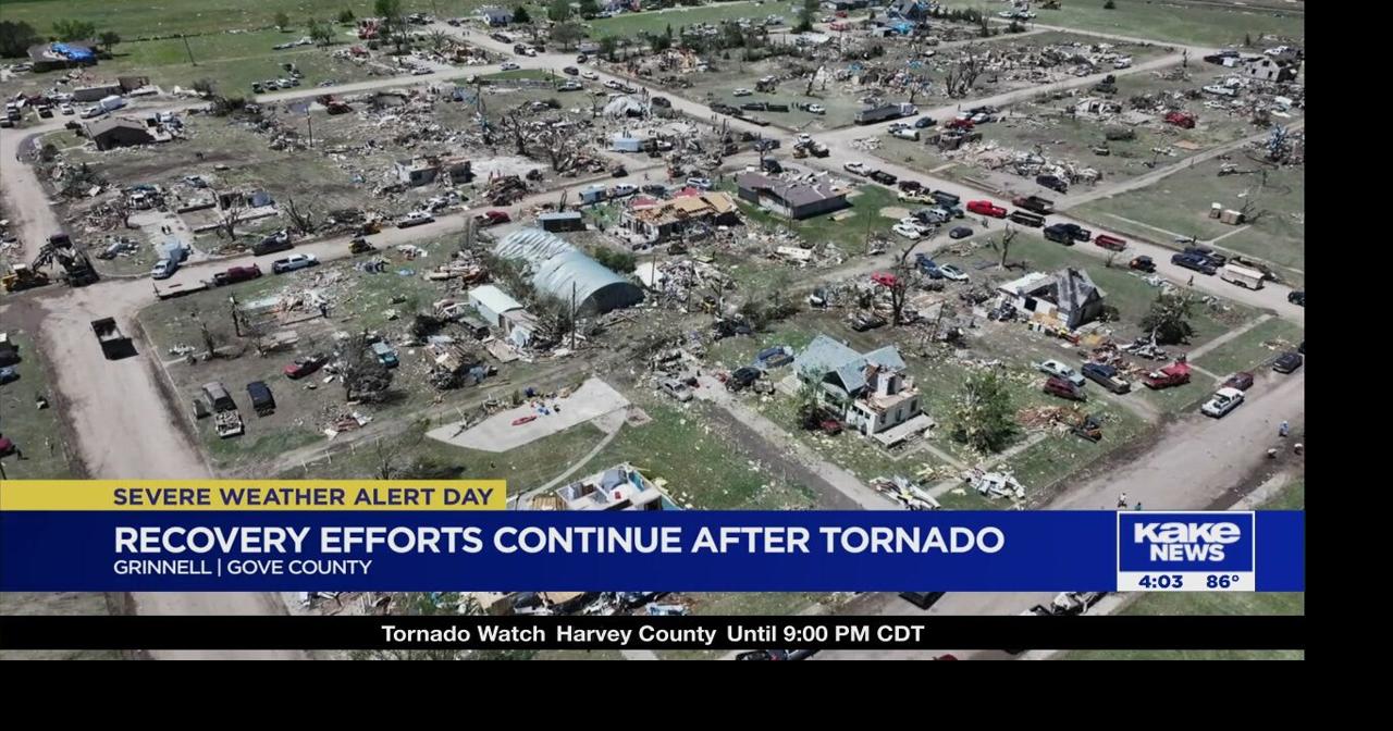 Team coverage: Storms leave behind trails of damage in Kansas - 4pm ...