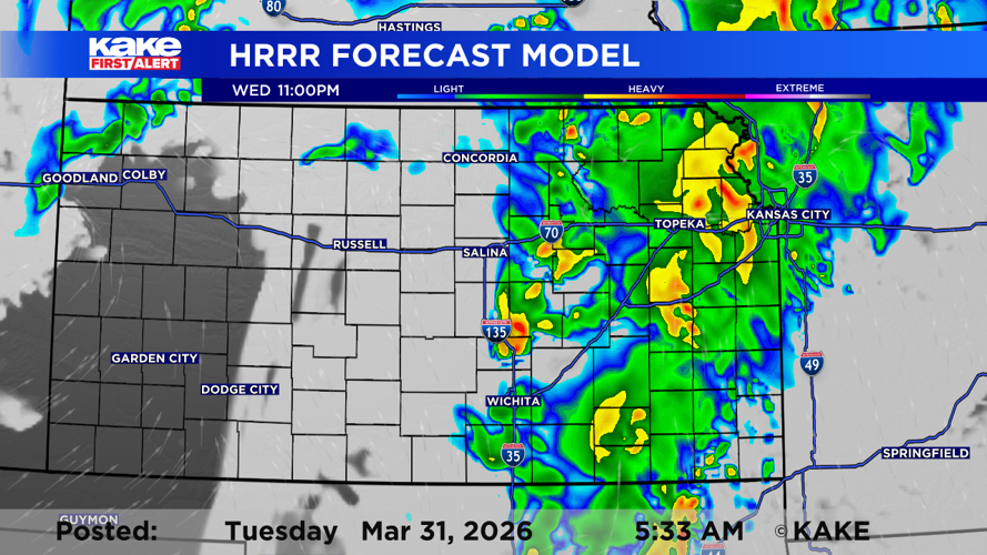 Severe weather chances return to KAKEland this week | Trusted News ...