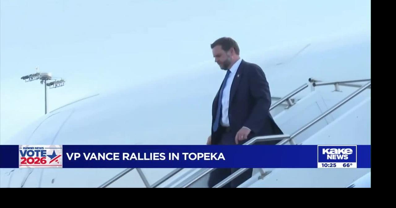 Vice President JD Vance rallies in Topeka | Video | kake.com