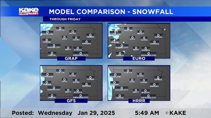 Late week system could bring rain and light wintry mix | Trusted News ...