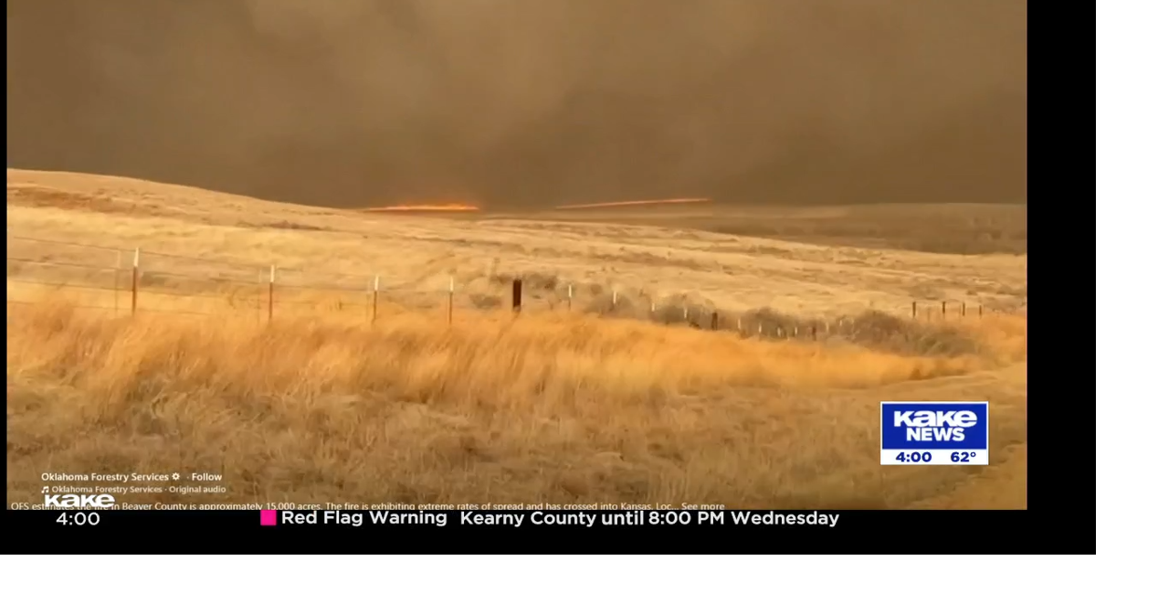 KAKE News at 4: Wildfires, evacuations and blowing dust in western ...