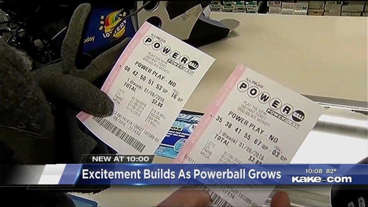No winner in Monday’s Powerball drawing. Jackpot reaches 1 billion