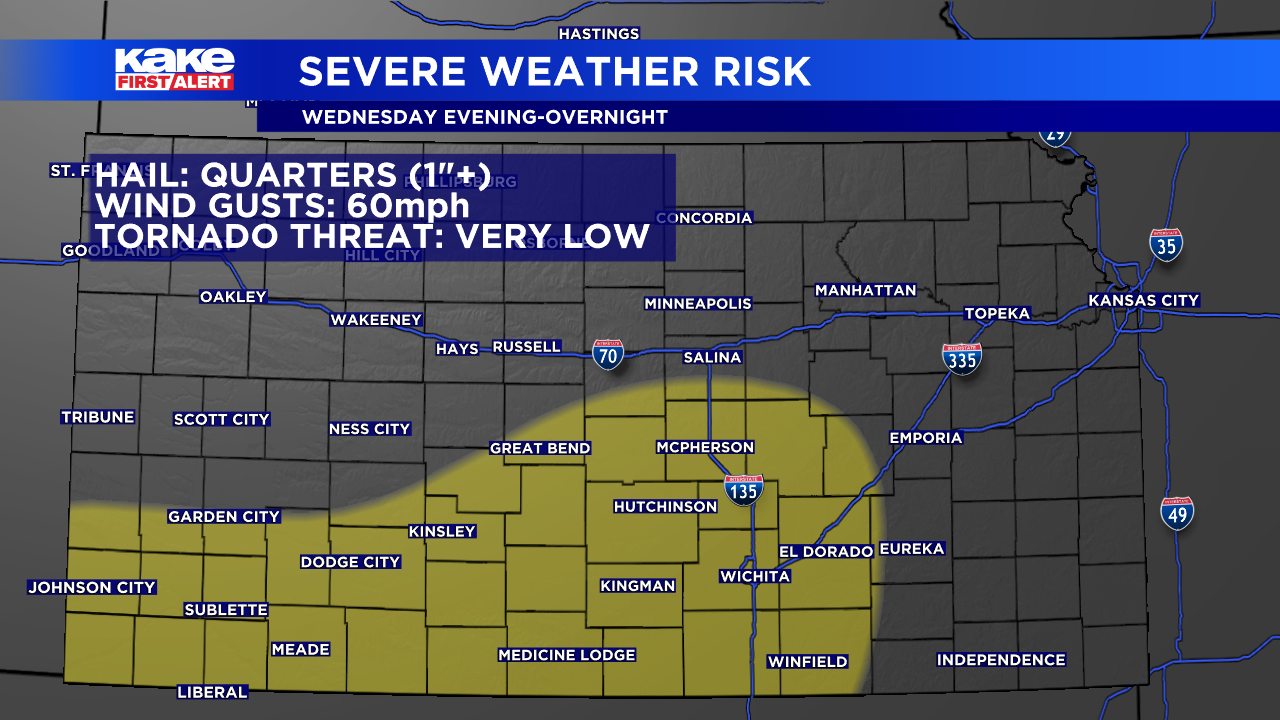 A few severe storms possible on Wednesday | Trusted News Source for ...