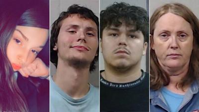 Kennedy Herren, Niklas Wiley, Isaac Hord and Danielle Wheeler.