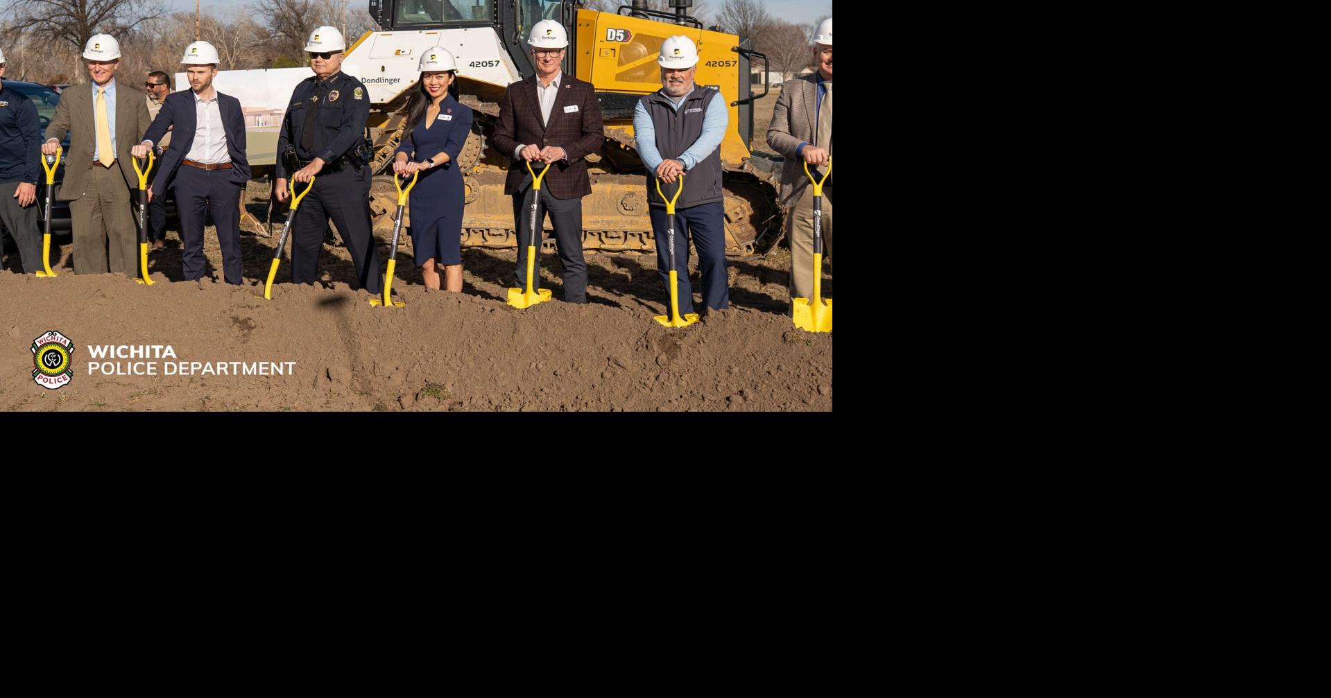 Wichita police break ground on new Patrol West Bureau, investing in ...