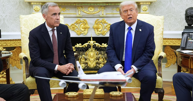 Trump's 50% tariffs on Canada take effect as Carney vows to retaliate