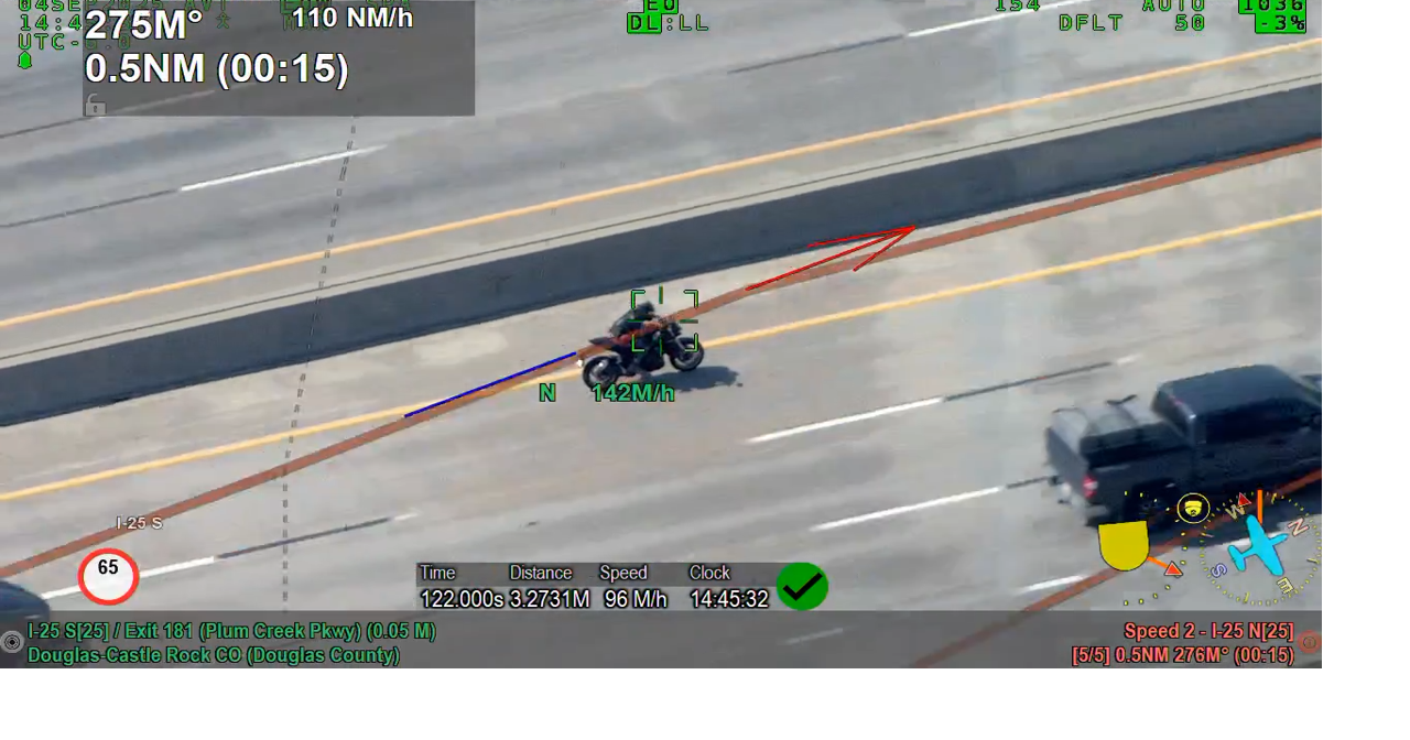 Colorado trooper arrests motorcyclist going 142 mph in construction ...