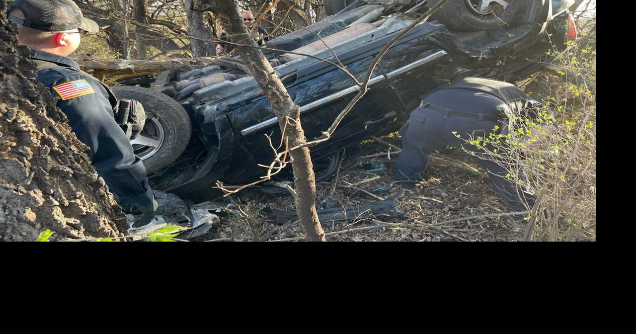 Oklahoma man airlifted to hospital after crashing his car during police ...