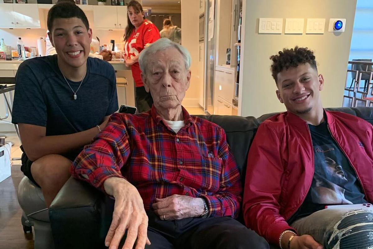 Patrick Mahomes' grandfather dies after 'hanging on' to watch grandson