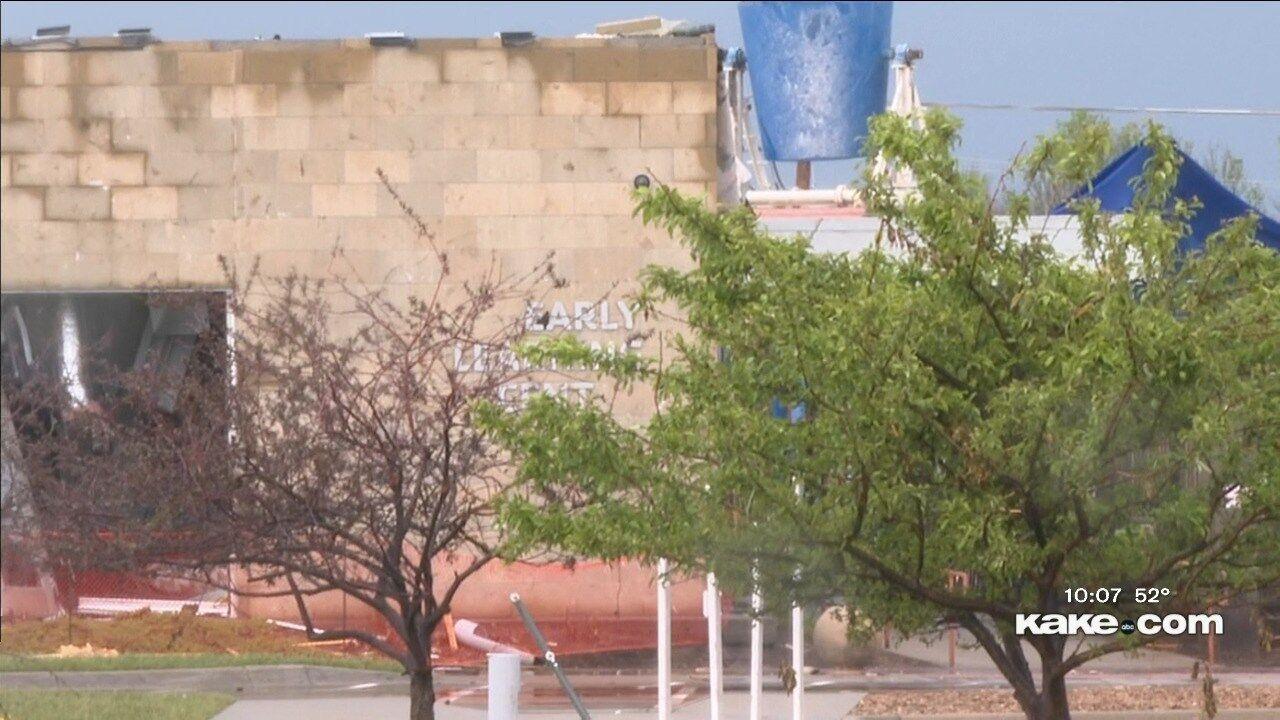 Andover parent makes alternative daycare plans after tornado damage at YMCA Andover Tornado