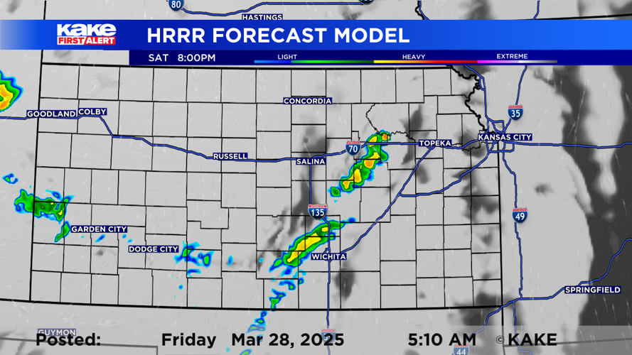 Severe storms and snowflakes possible this weekend | Trusted News ...