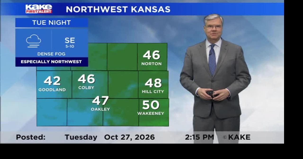 Forecast - Northwest 10-27-2026 | Northwest Kansas Forecast | KAKE ...