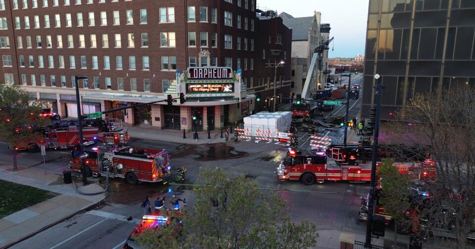 Fire near Orpheum Theatre caused by building materials, officials say | Trusted News Source for Wichita & Kansas