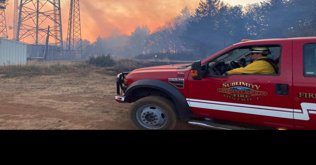 Oregon wildfire explodes in size as multiple blazes rage across the