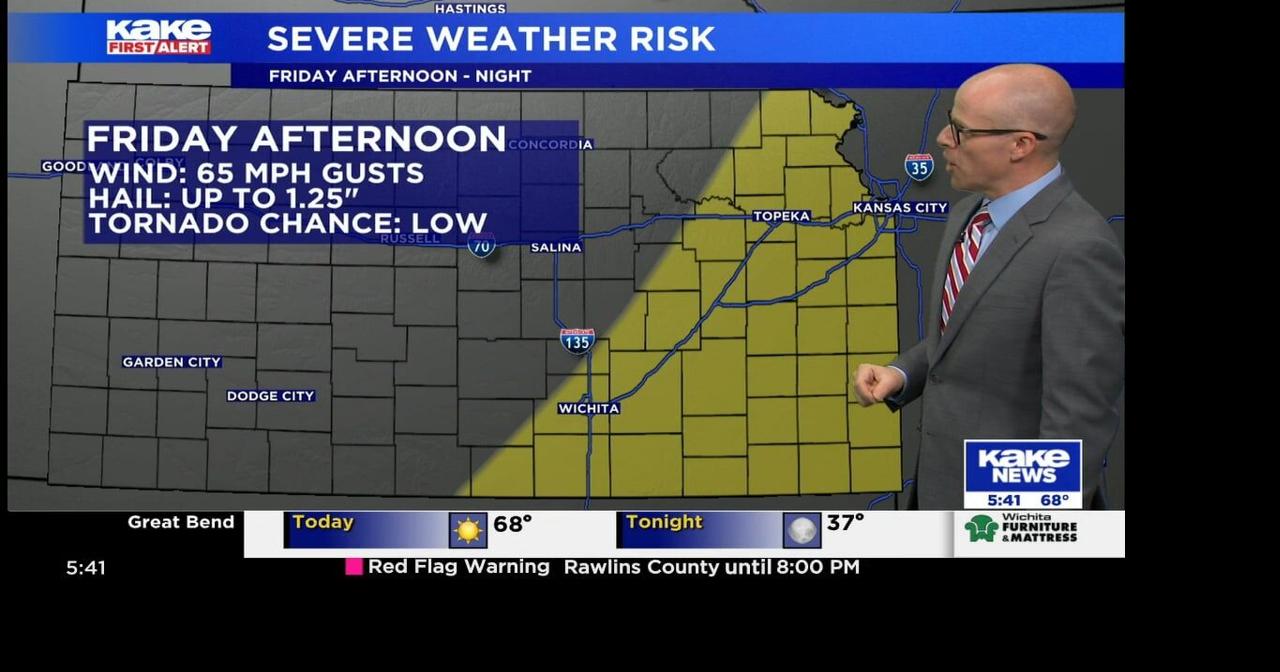 Friday Severe Weather Threat | Video | kake.com