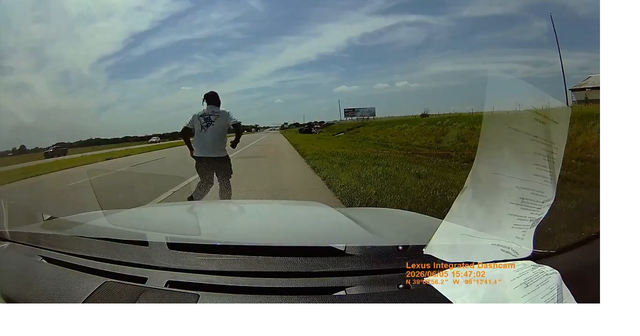 Off-duty officer rescues boy from fiery fatal crash in northeast Kansas