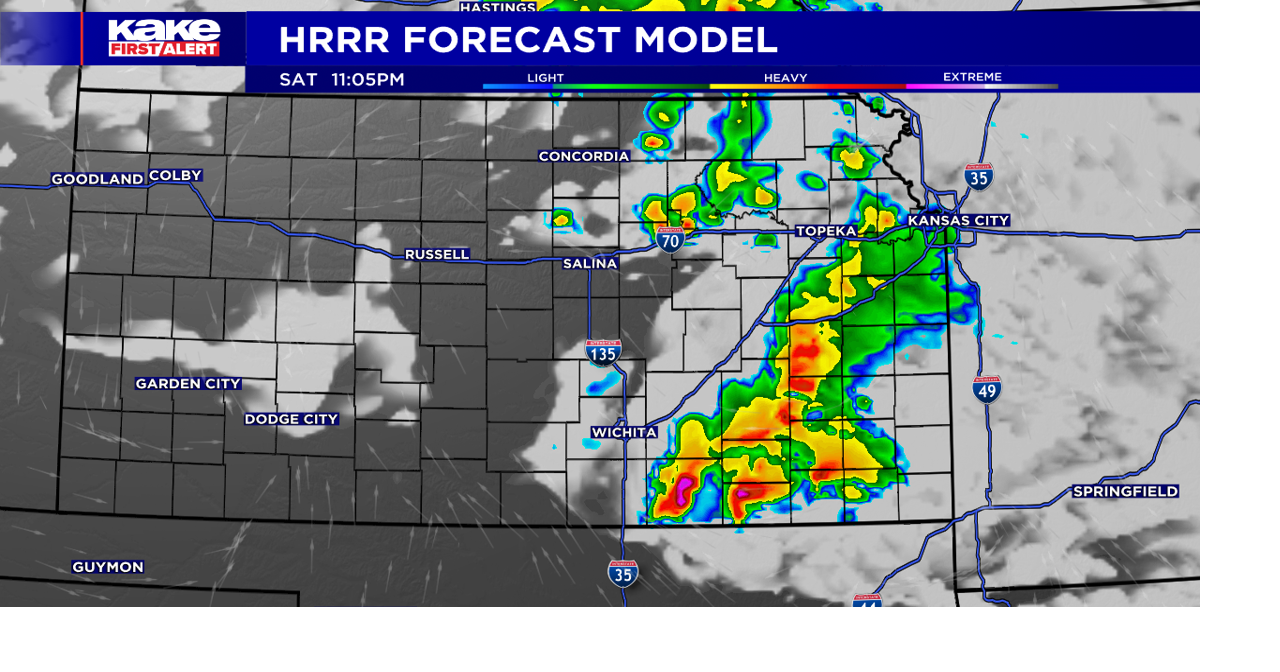 Late day severe storms expected Saturday | Weather | kake.com