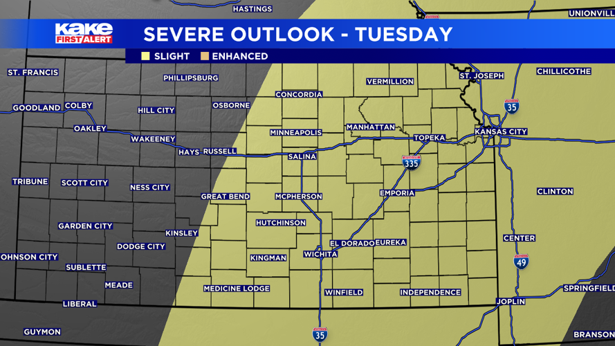 Several rounds of severe weather on the way for KAKEland | Trusted News ...