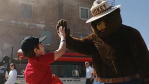 Smokey Bear Promotes Fire Prevention Events Across Kansas in October