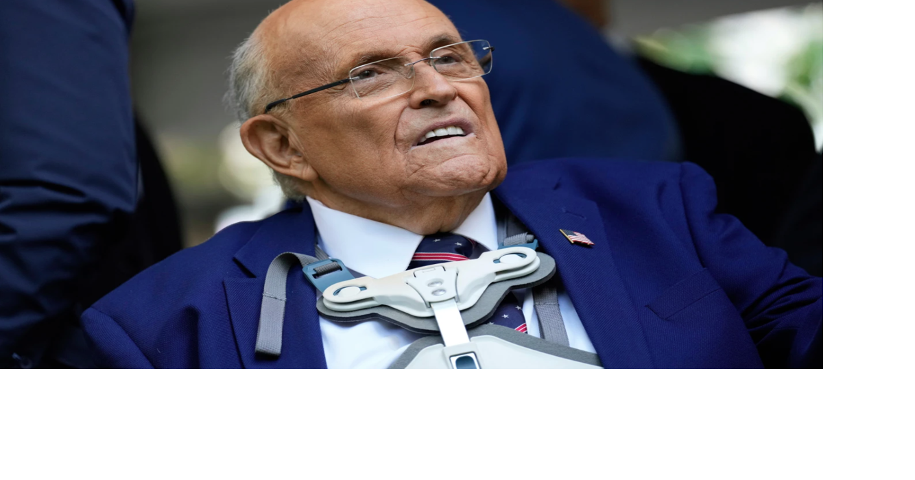 Rudy Giuliani hospitalized in critical condition, his spokesman says