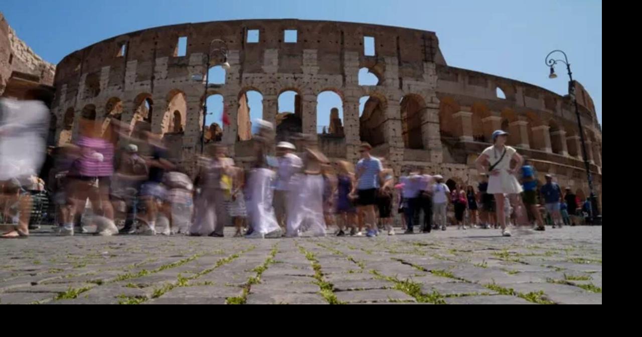 Tourist who allegedly carved names into Rome’s Colosseum says he didn’t ...