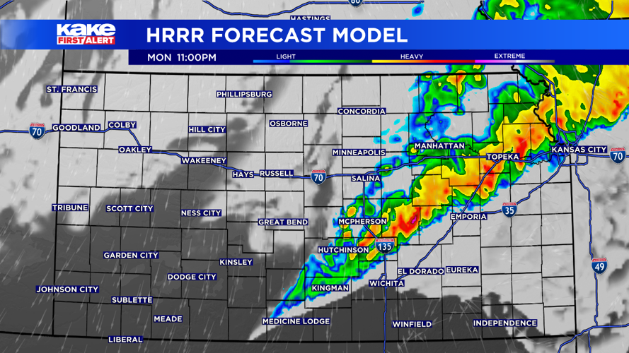 Very large hail, high wind gusts and tornadoes possible Monday in ...